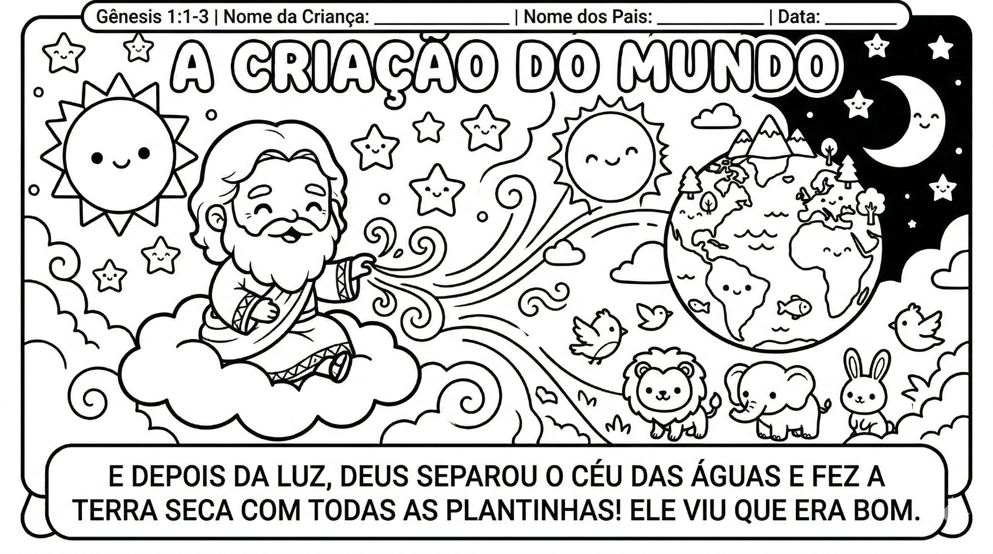 A Criação do Mundo - Gênesis